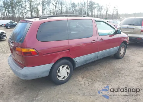 2000 Toyota Sienna Le from USA, damaged, VIN 4T3ZF13C0YU207576